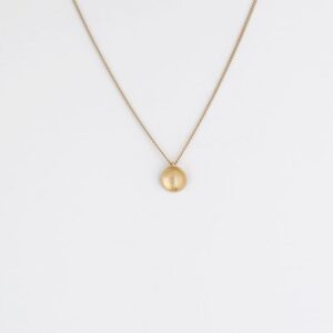 S Line Pendant Gold
