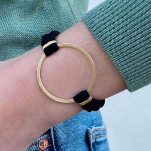 Sandra Circle Bracelet Gold Lady