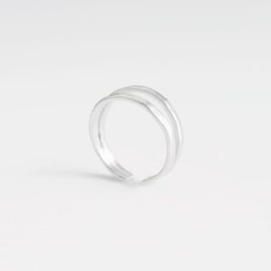 Sophie Double Ring Silver
