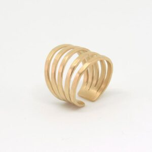 Sophie Fivefold Ring Gold