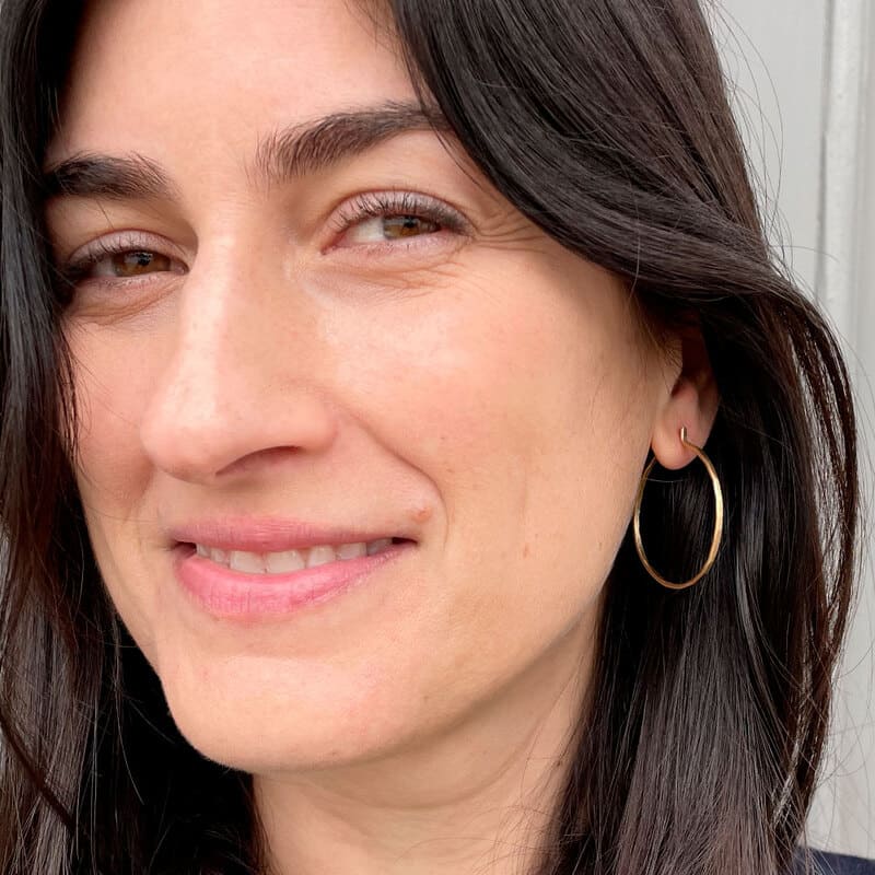 Sophie-L-Hoop-Earrings-Gold-Lady Sophie L Hoop Earrings Gold Lady