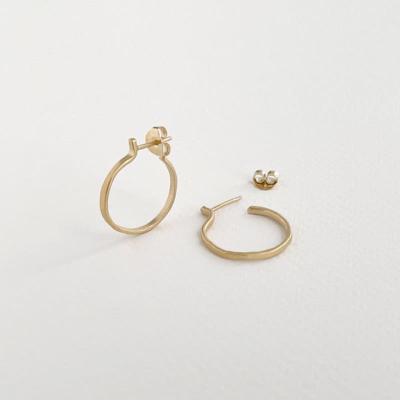 Sophie-M-Hoop-earrings-Gold Sophie M Hoop earrings Gold