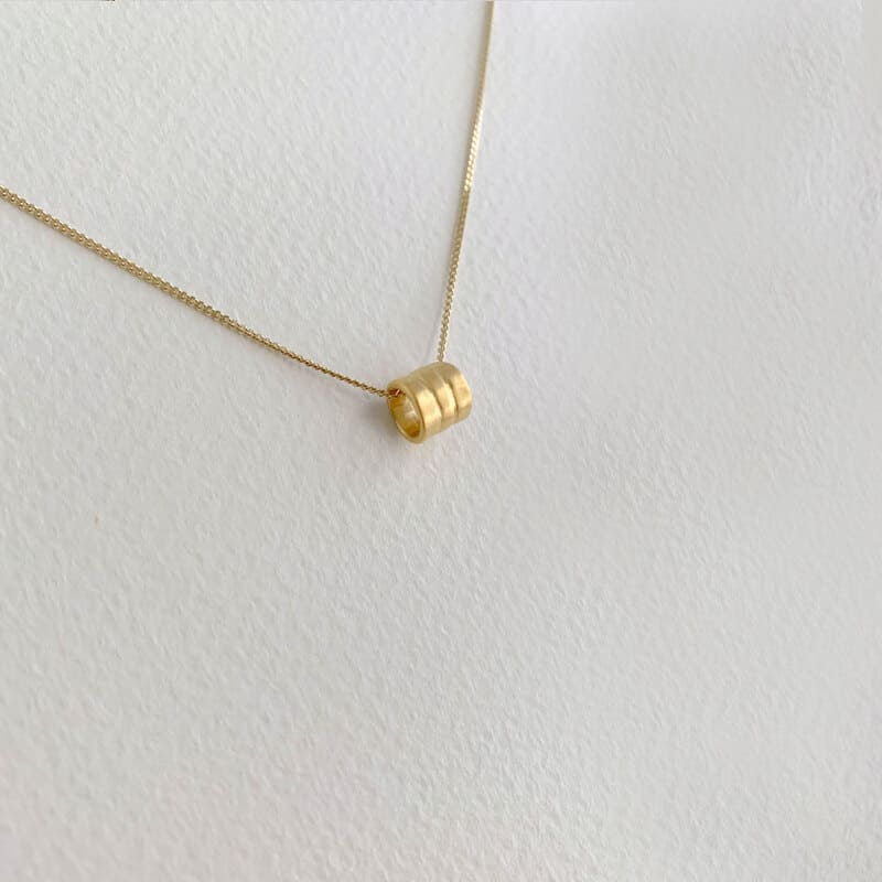 Sophie-Triple-Pendant-Gold Sophie Triple Pendant Gold