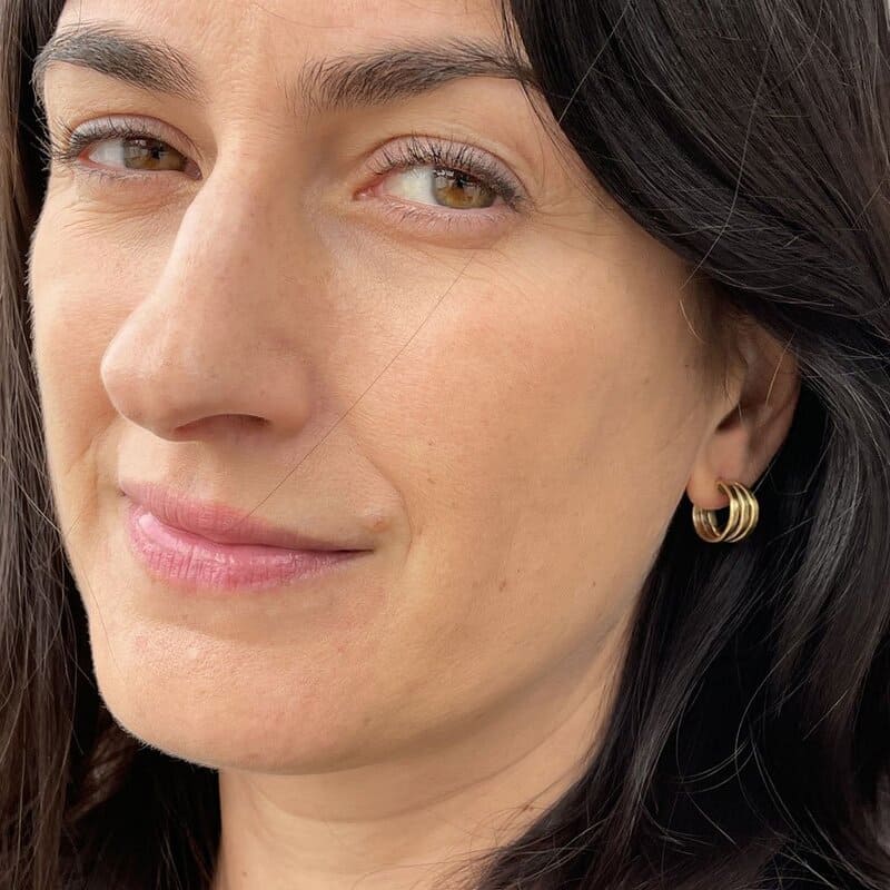 Sophie-Triple-S-Hoop-Earrings-Gold-Lady Sophie Triple S Hoop Earrings Gold Lady