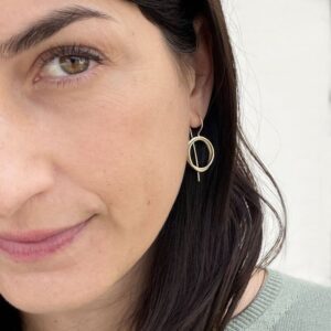 Sophie Twin M Hippies Earrings Gold Lady