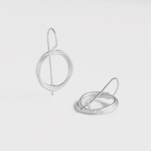Sophie Twin M Hippies Earrings Silver