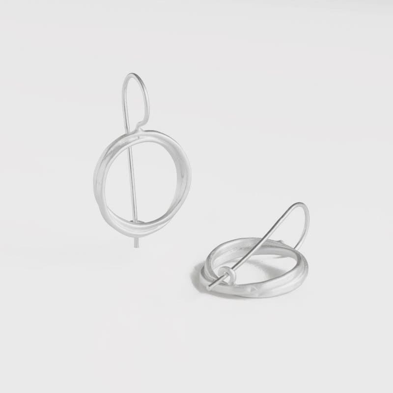 Sophie-Twin-M-Hippies-Earrings-Silver Sophie Twin M Hippies Earrings Silver