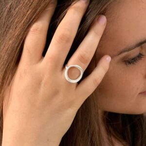 Sophie Twin Nicola Ring Silver Lady