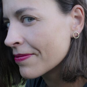 Sophie Twin S Earrings Gold Lady