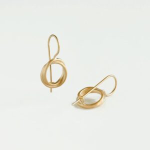 Sophie Twin S Hippies Earrings Gold