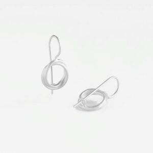 Sophie Twin S Hippies Earrings Silver