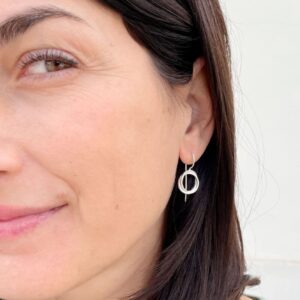 Sophie Twin S Hippies Earrings Silver Lady