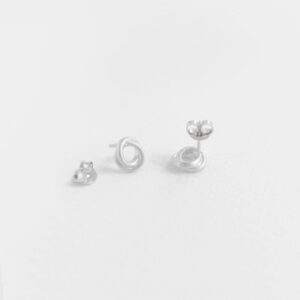 Sophie Twin XS Earrings Silver