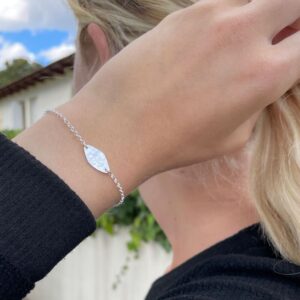 Spring Moon Bracelet silver lady