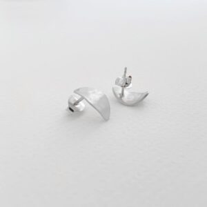 Spring Moon Earrings Silver