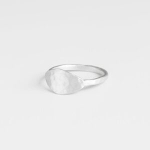 Spring Moon Ring Silver