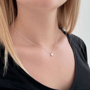 Tinny Twin Pendant Silver lady