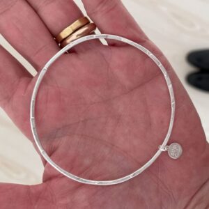 Twin Bangle Silver Lady