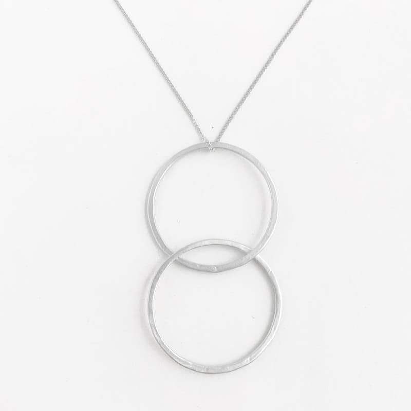 Twin-L-pendant-Silver Twin L pendant Silver
