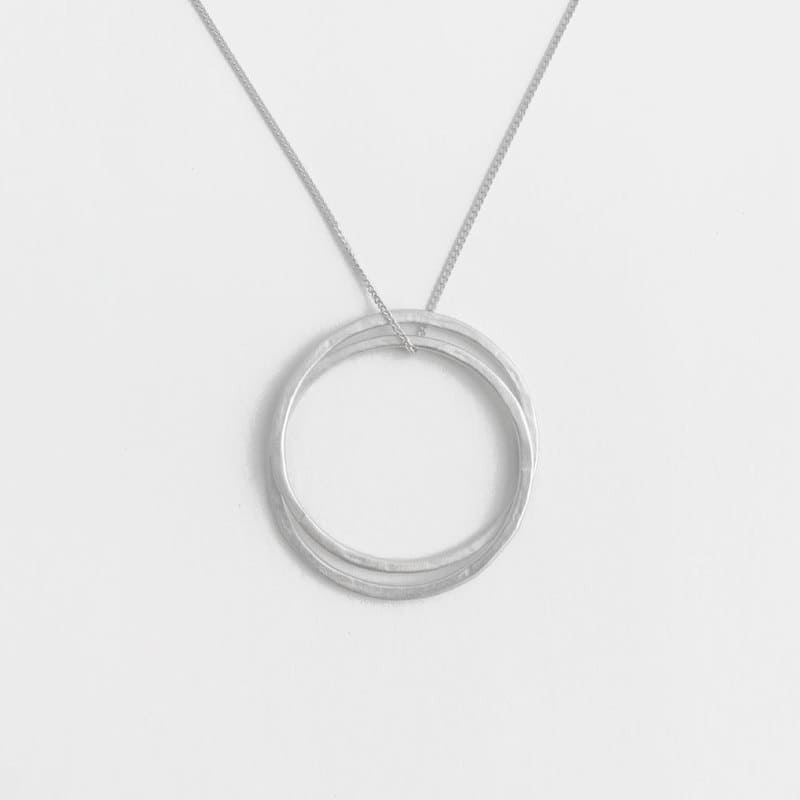 Twin-L-pendant-Silver Twin L pendant Silver