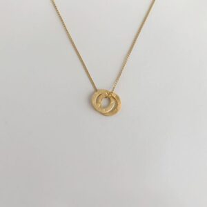 Twin XS pendant Gold