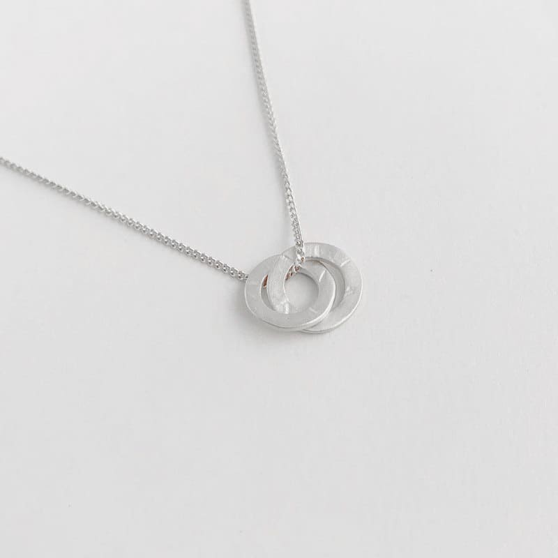 Twin-XS-pendant-Silver Twin XS pendant Silver