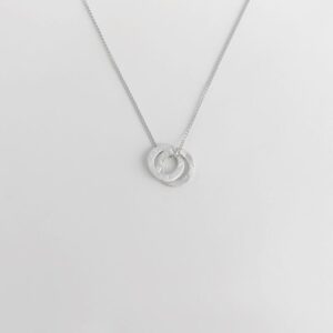 Twin XS pendant Silver