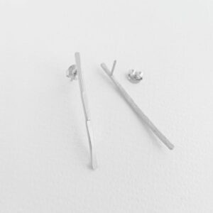 kam along XL earrings silver