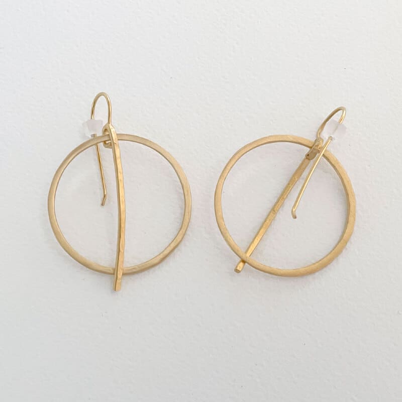 kam-around-earrings-gold kam around earrings gold