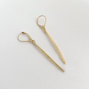 kam pendant earrings gold