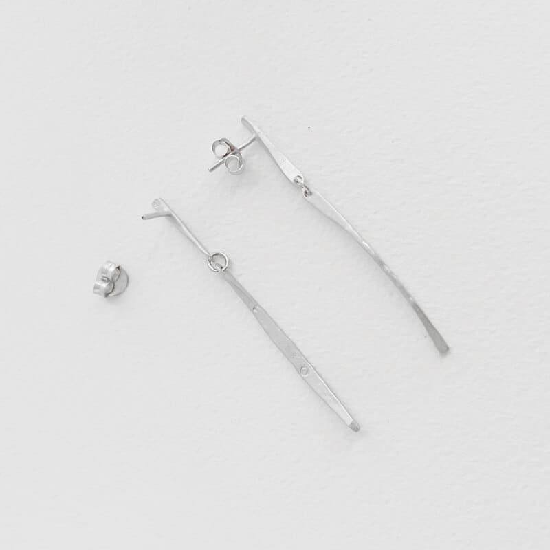 kam-two-parts-earrings-silver kam two parts earrings silver
