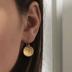 moon Hippies earrings gold lady