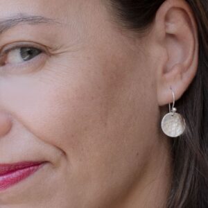 moon Hippies earrings silver lady