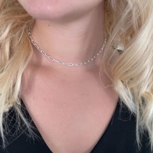 rock and soul chain pendant silver lady