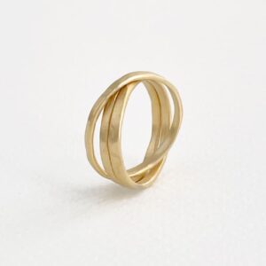 sophie 3twin ring gold