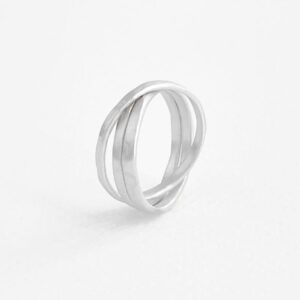 sophie 3twin ring silver
