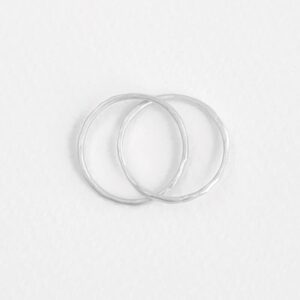 sophie twin ring silver