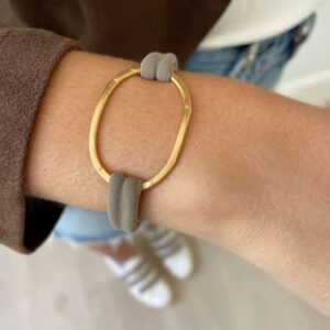 Justine Colour bracelet taupe lady