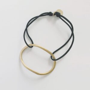 Justine nylon Bracelet gold