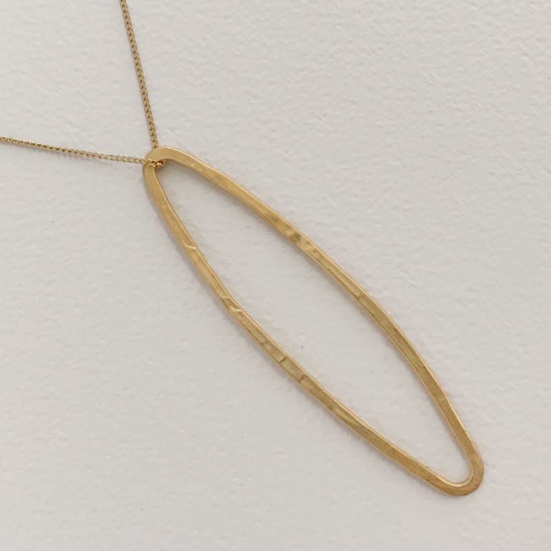 Marine-L-Pendant-Gold Marine L Pendant Gold