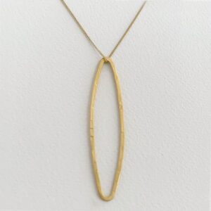 Marine L Pendant Gold