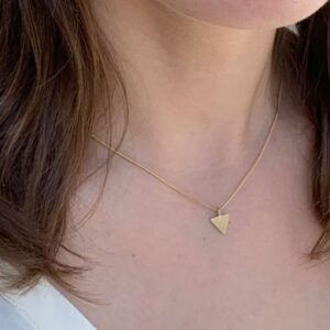 Bermuda Triangle Pendant Gold