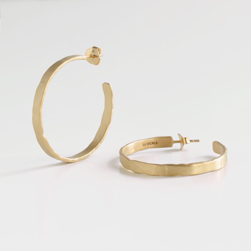 Bretagne-L-Hoop-Earrings-Gold Bretagne L Hoop Earrings Gold
