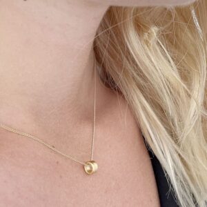 Bretagne Xs gold plated necklace
