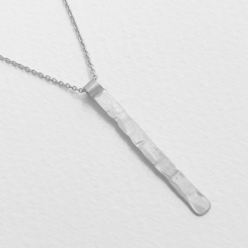 bretagne-stick-L-pendant-silver-2 Bretagne Stick Necklace Silver