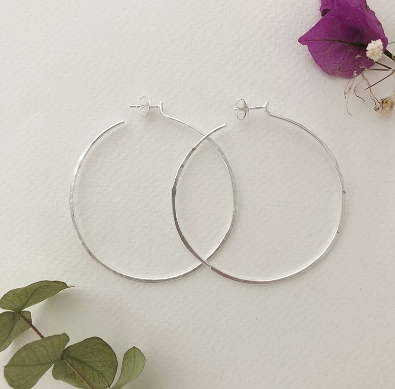 Mir-XL-Hoop-Earrings-Silver-trend