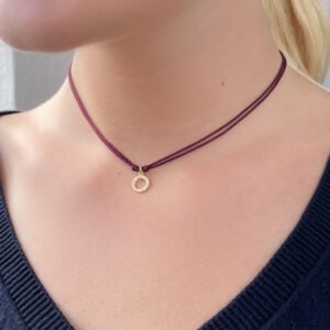 One Soul Nylon Pendant Gold