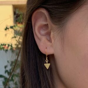 Bermuda Triangle Dangling Earrings