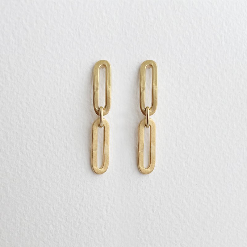 Rock-and-Soul-Double-S-Earrings-Gold Rock-and-Soul-Double-S-Earrings-Gold