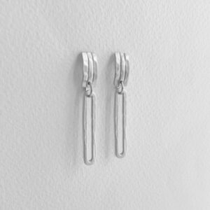 rock and soul Sophie M earrings silver